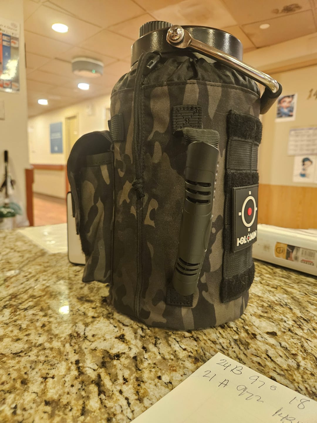 Customer photo review of M.O.A.B.B. One Gallon Battle Bottle