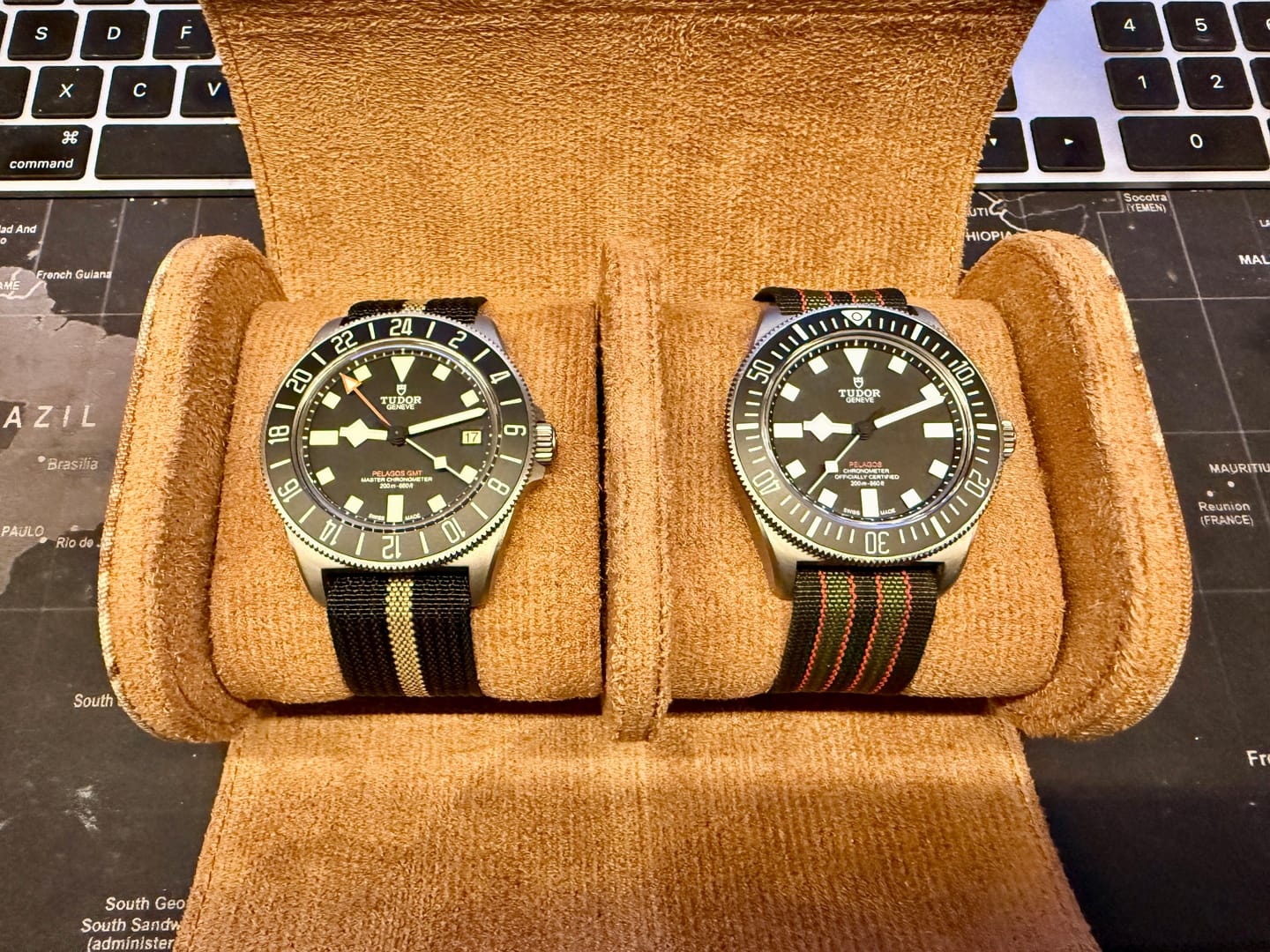 Customer photo review of W.O.E. Watch Tube - Tiger Stripe