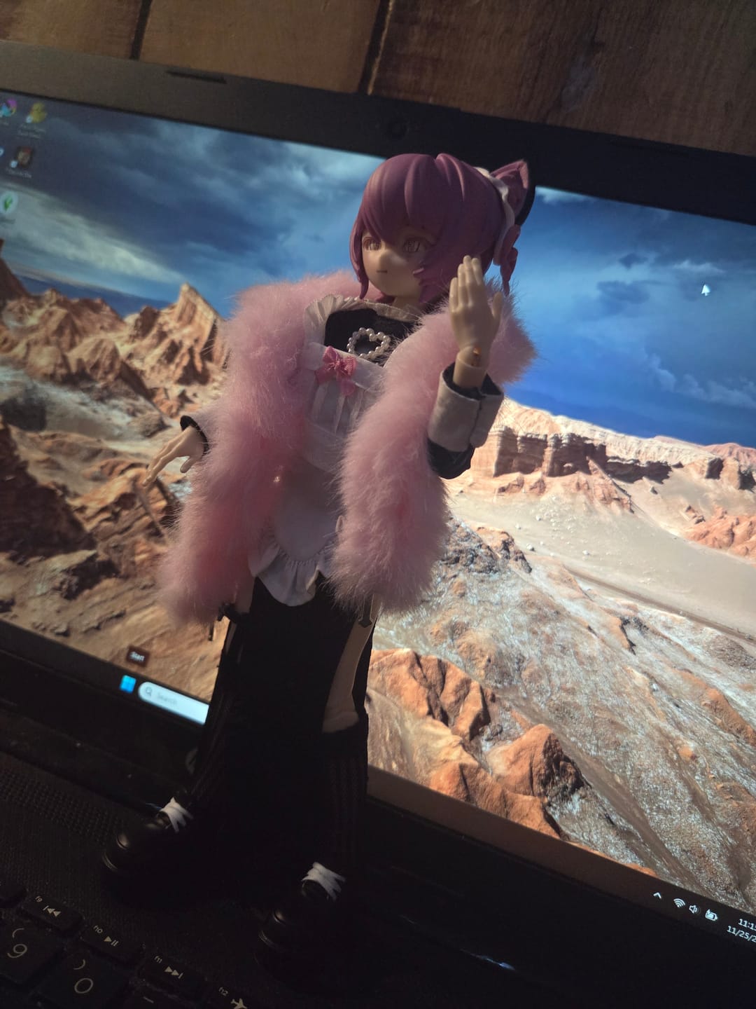 Customer photo review of Zack Event Series 1/8 Action Figure BJD Blind Box