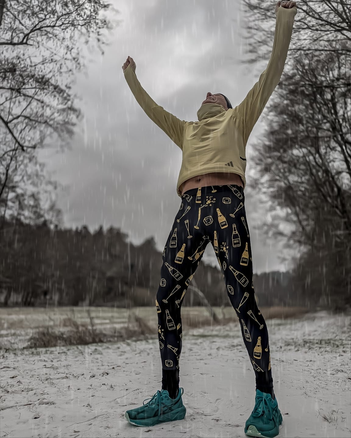 Customer photo review of New Year Celebration Leggings