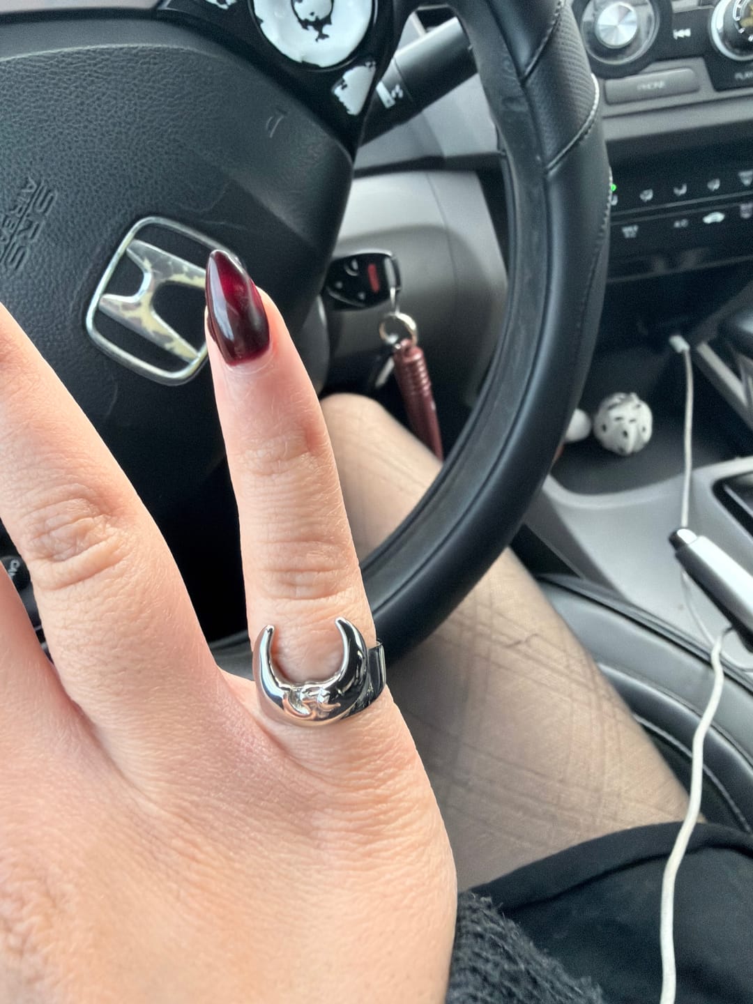 Customer photo review of LUNA THE LUNATIC LUNAR RING