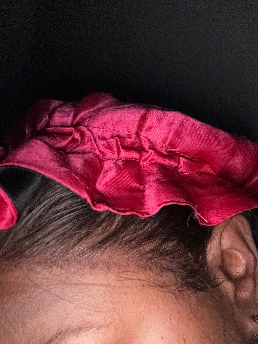 Customer photo review of Hold Me Down™ Adhesive SPORT (Ain’t No Other™) - Peach