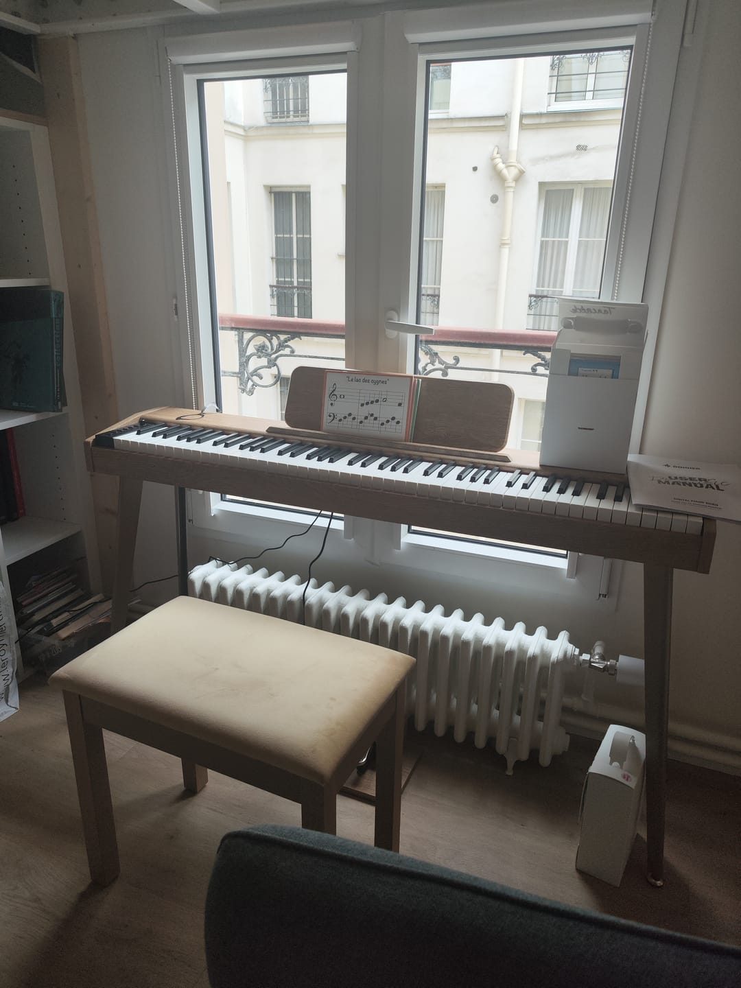 Customer photo review of Donner DDP-60 Semi-lesté Piano Numérique