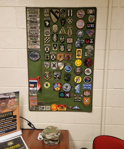 Customer photo review of Head Hunter - Sublimation Velcro Morale Patch