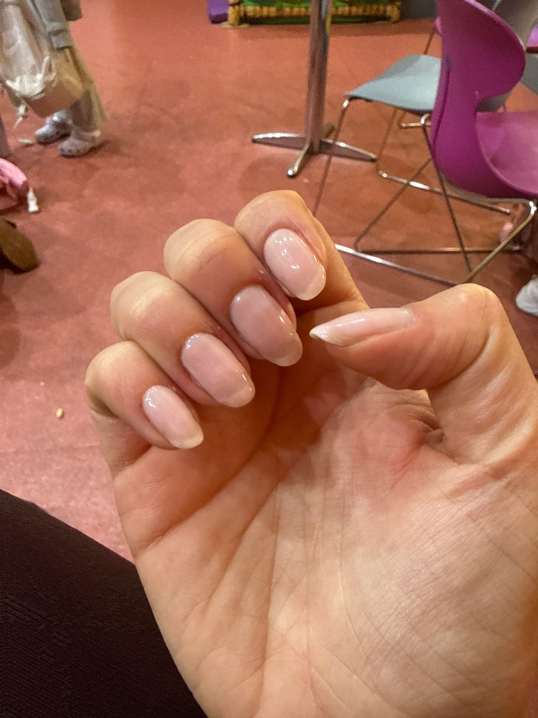 Customer photo review of Semilac Top Coat No Wipe Real Colour UV Gel Polish