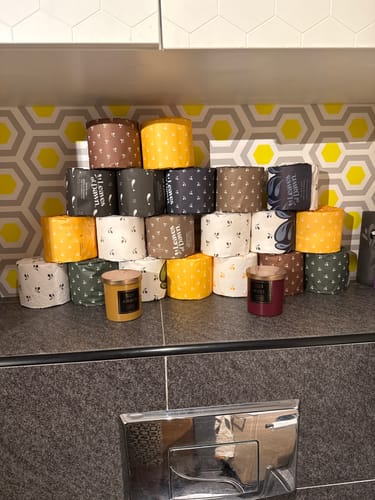 Customer photo review of 100% Bamboo Toilet Paper - 4 ply - 30 meters