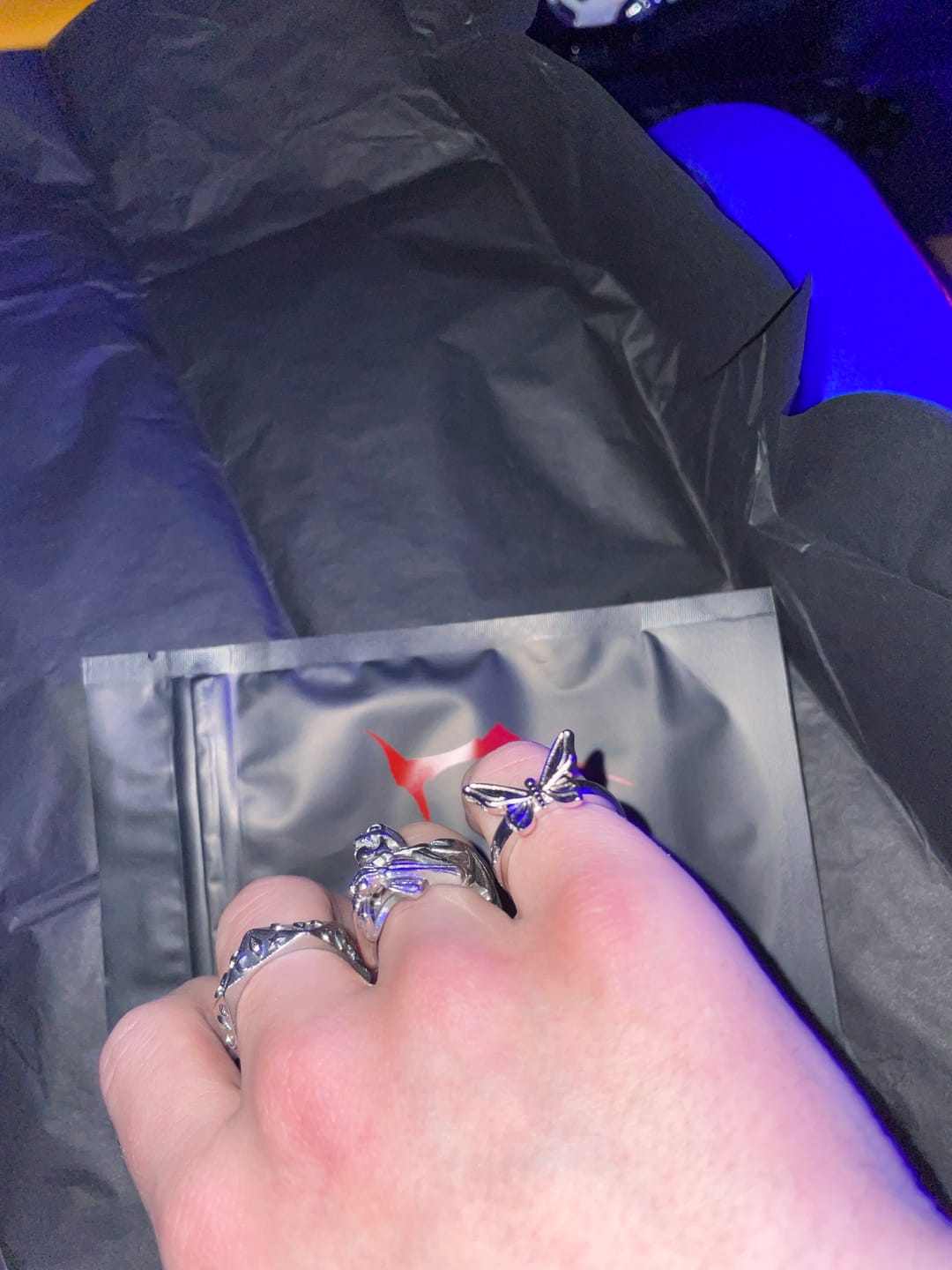 Customer photo review of BUTTERFLY RING