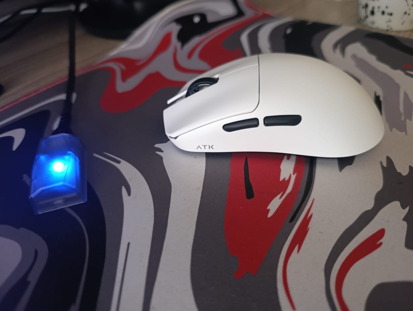 Customer photo review of ATK Blazing Sky F1 V2 Wireless Mouse