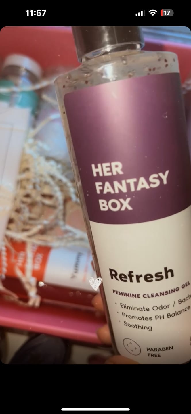Customer photo review of Body Wash Gift Set