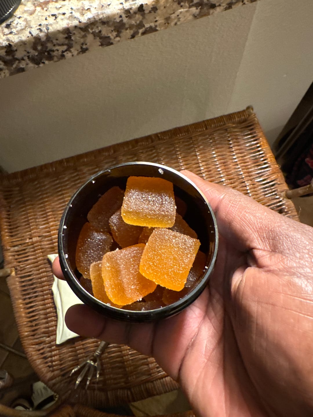 Customer photo review of Slurricane Delta 9 Gummies 1000 MG