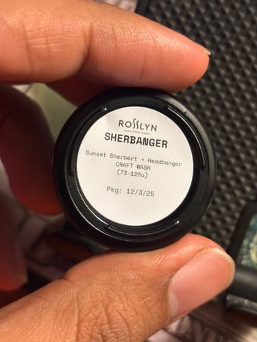 Customer photo review of Free Sample - Sherbanger (Craft Wash)