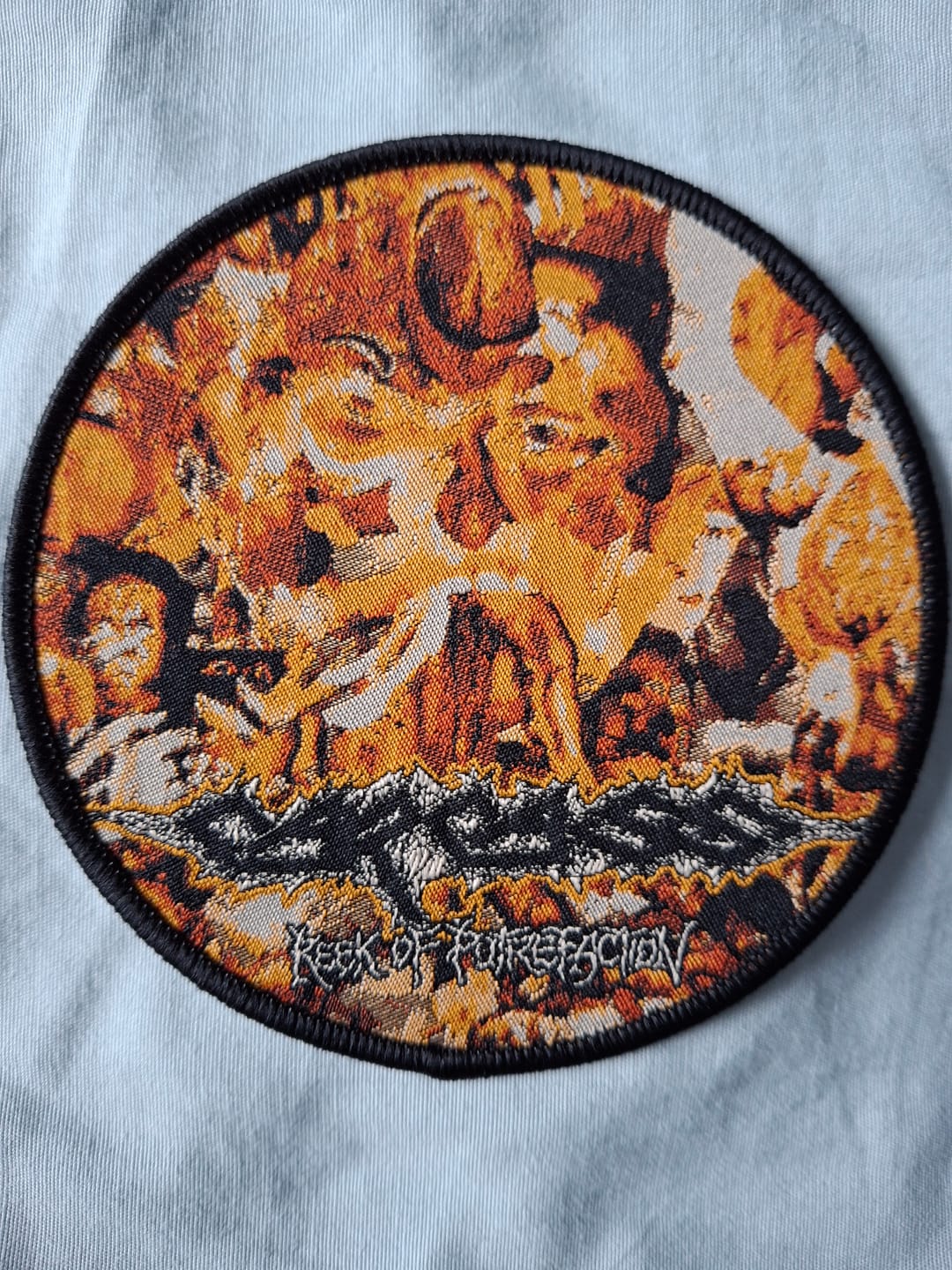 Customer photo review of Carcass - Reek Of Putrefaction - Patch