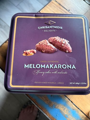 Customer photo review of Melomakarona Chrisanthidis - 680g