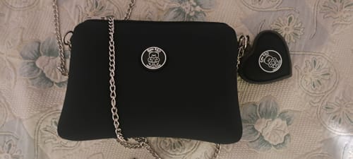 Customer photo review of Pochette catena in acciaio