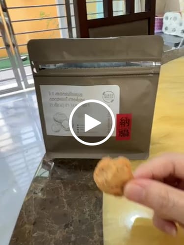 Customer video review of Macadamia Coconut Cookies