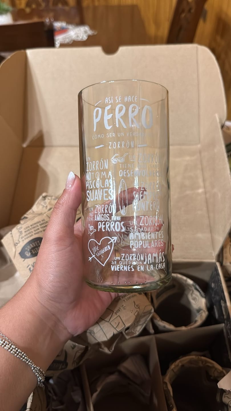 Customer photo review of Piscoleros  - Juego de 6 Vasos - 500 ml