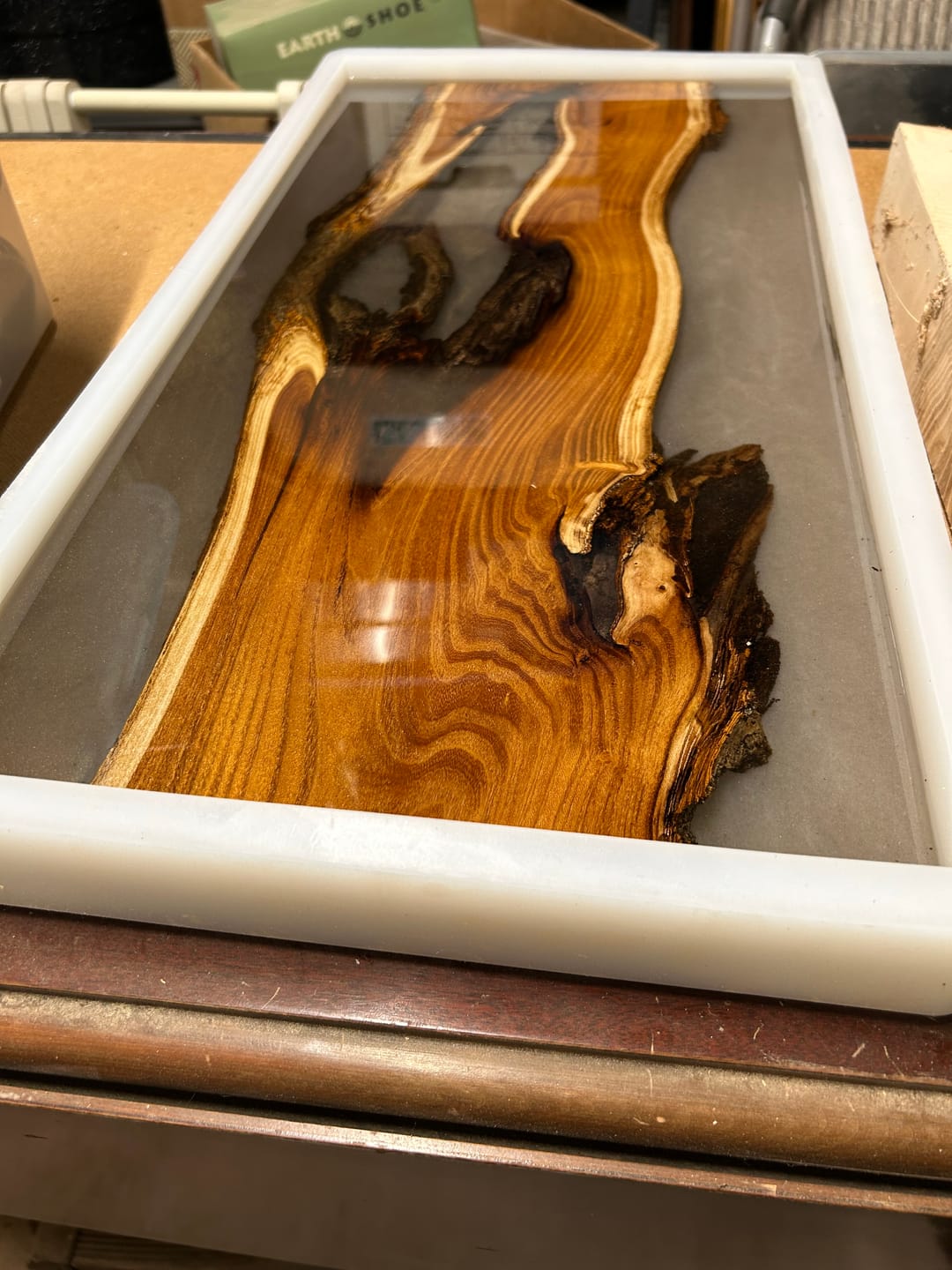 Customer photo review of 24x12x1.5" Silicone Mold For Epoxy Resin - Charcuterie Board Form