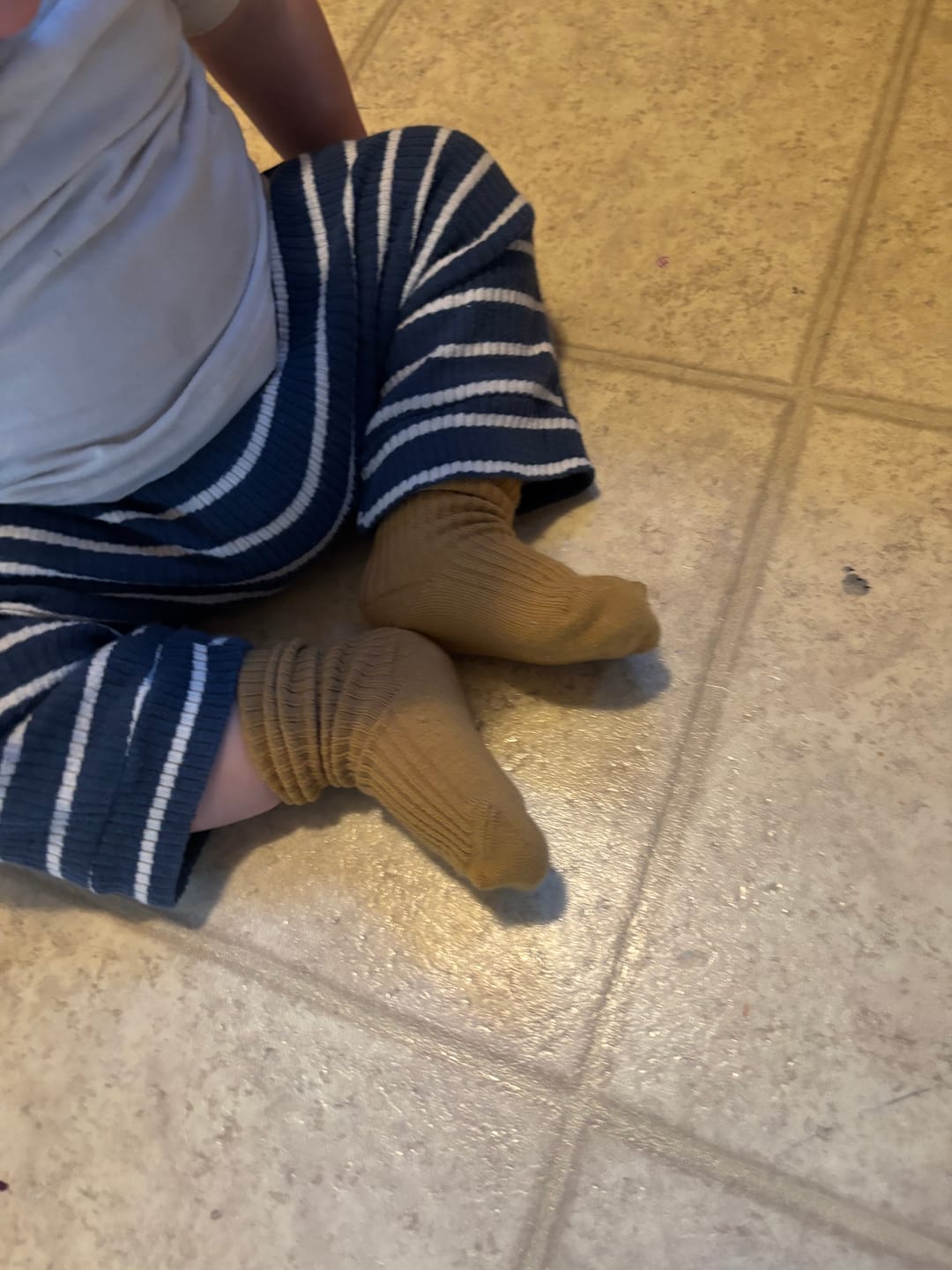 Customer photo review of Wool Socks, Baby and Toddler, Terracotta