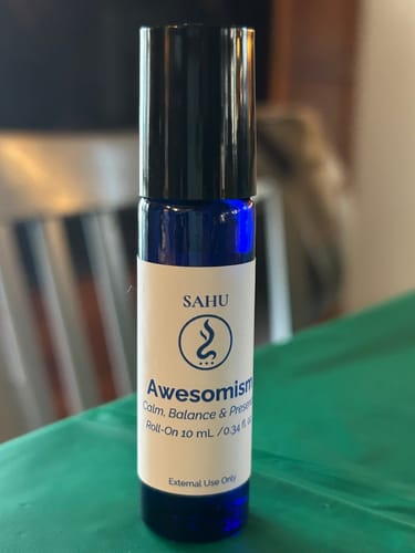 Customer photo review of Awesomism - Calm, Balance & Presence Roll-On 10mL
