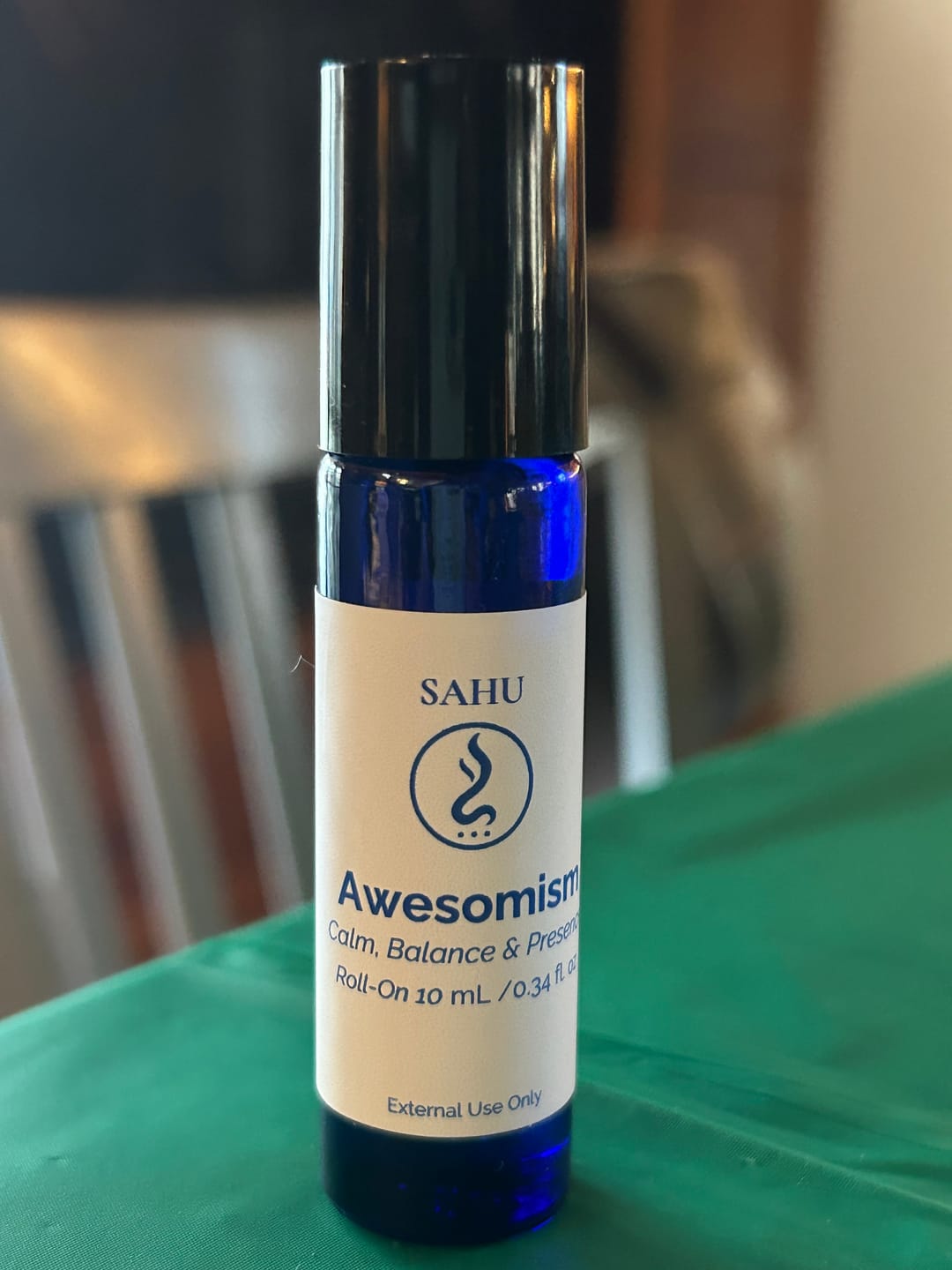Customer photo review of Awesomism - Calm, Balance & Presence Roll-On 10mL