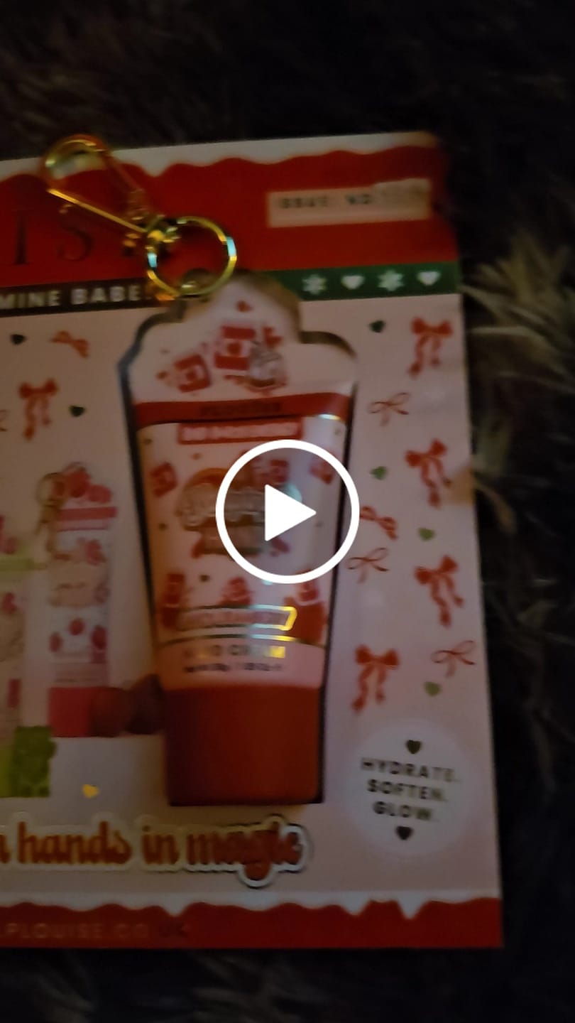 Customer video review of P.Louise Christmas Magazine - Saucy Cranberry Hand Cream