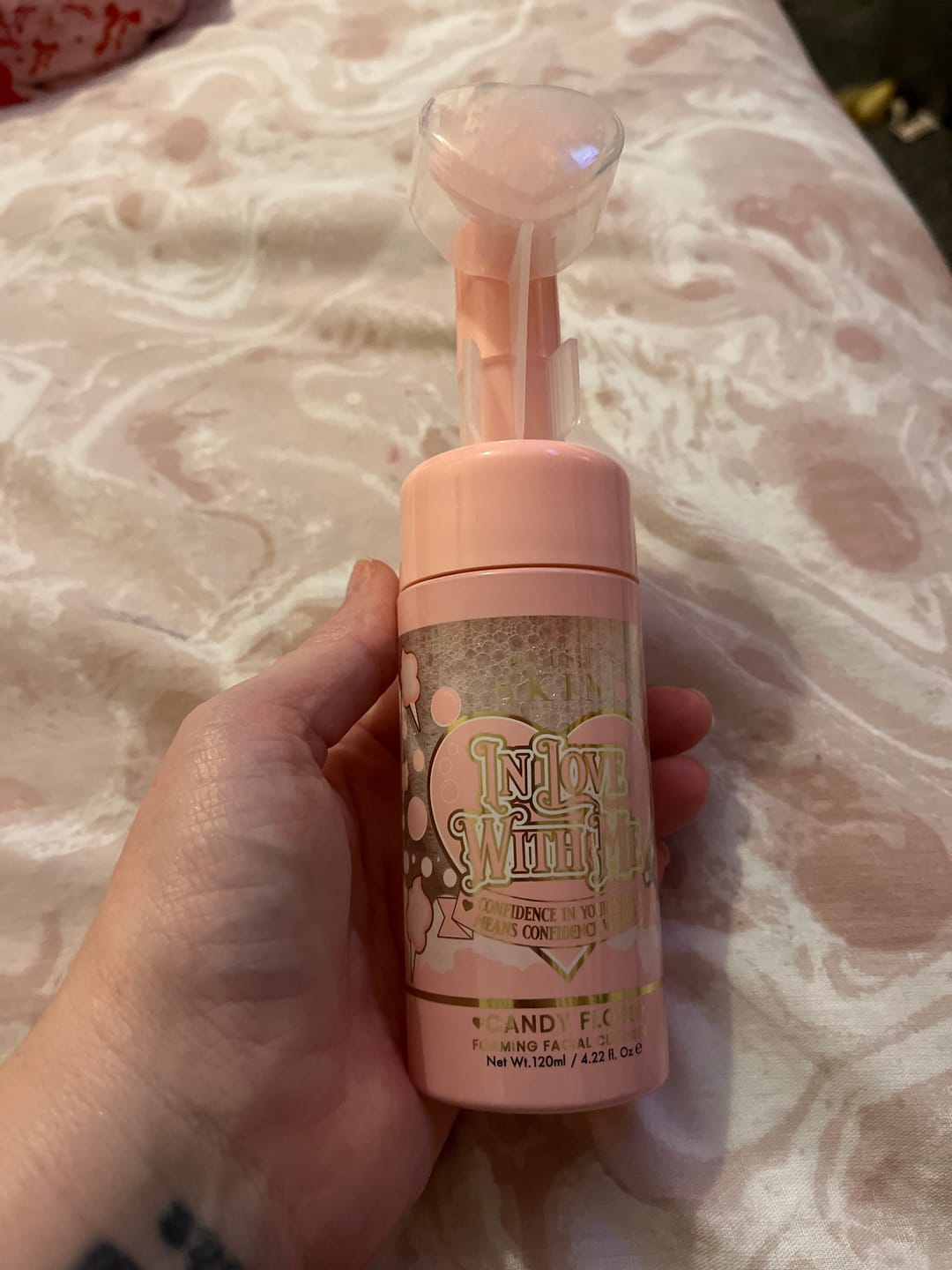 Customer photo review of P. Louise In Love With Me Foaming Facial Cleanser