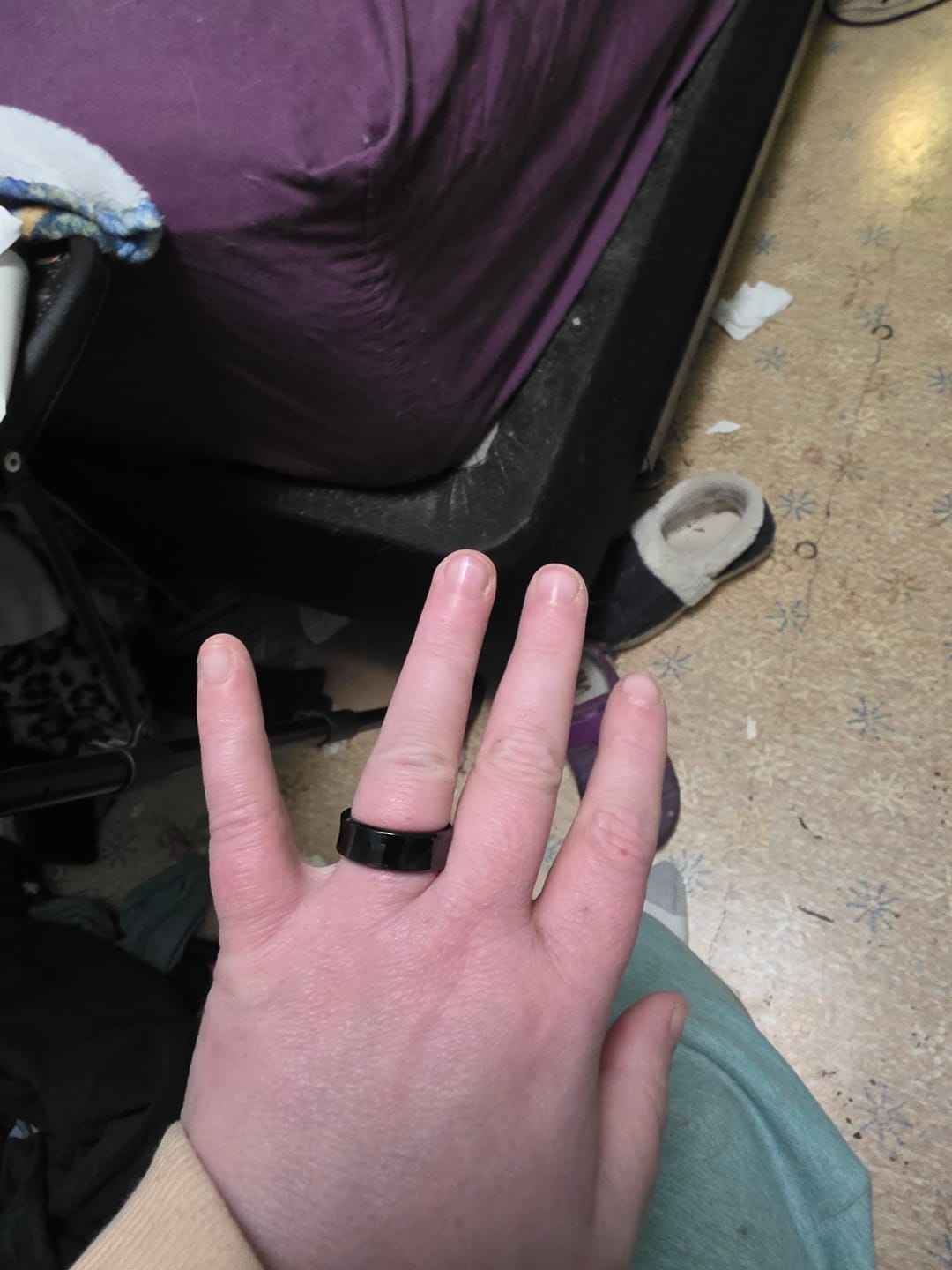 Customer photo review of Pulserive Smart Ring, Sleep Tracker, Activity & Fitness Tracker, Blood Pressure& Oxygen Tracker
