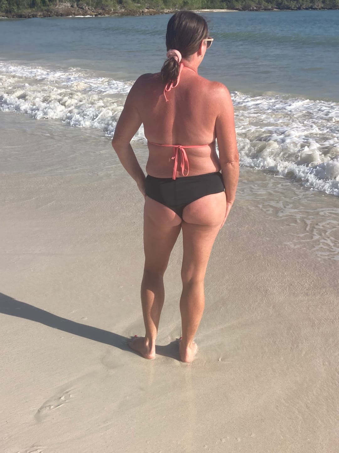 Customer photo review of 'Empower' Mid Rise Cheeky Bikini Bottom
