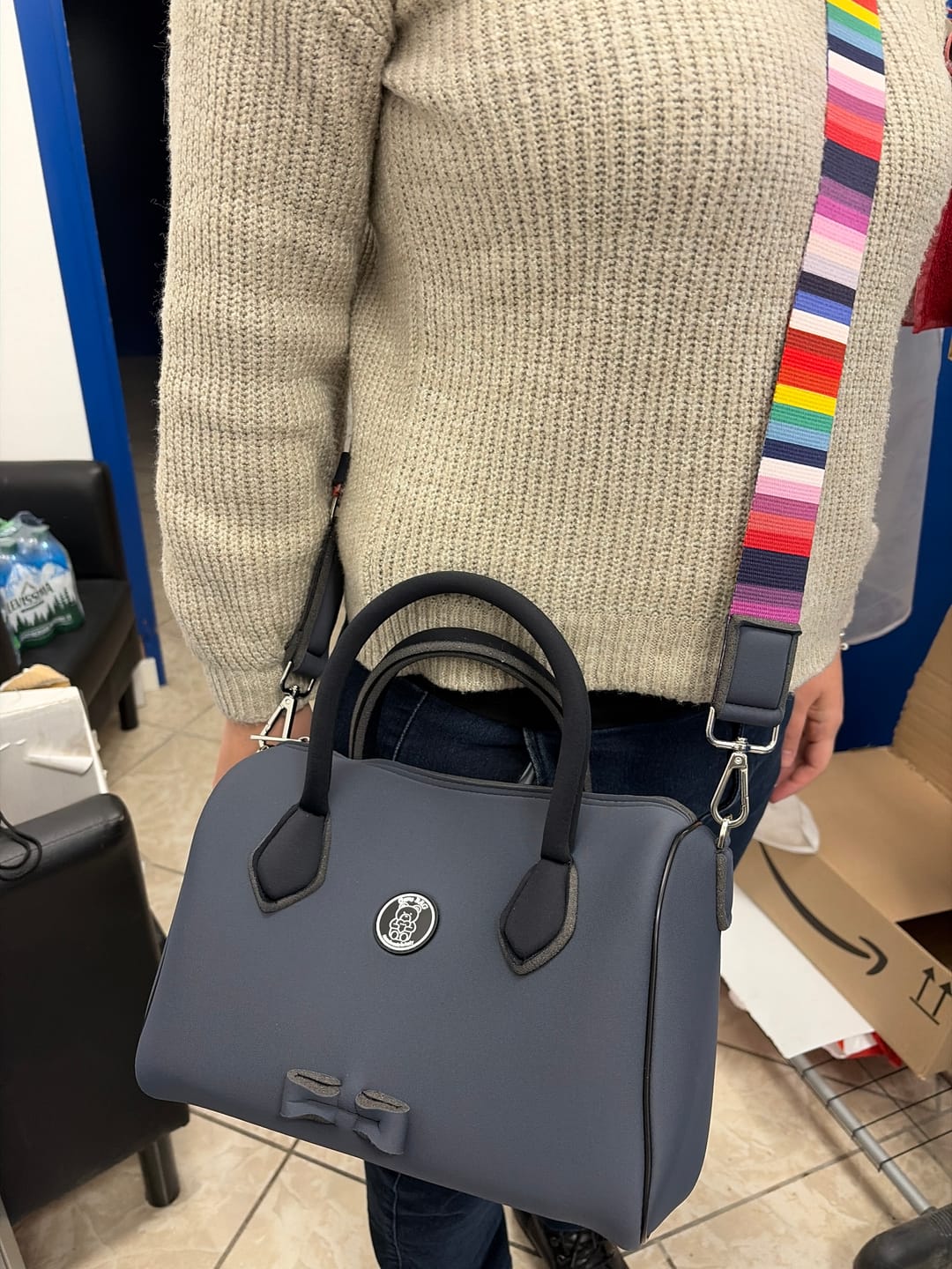 Customer photo review of SET Bauletto e Pochette grande