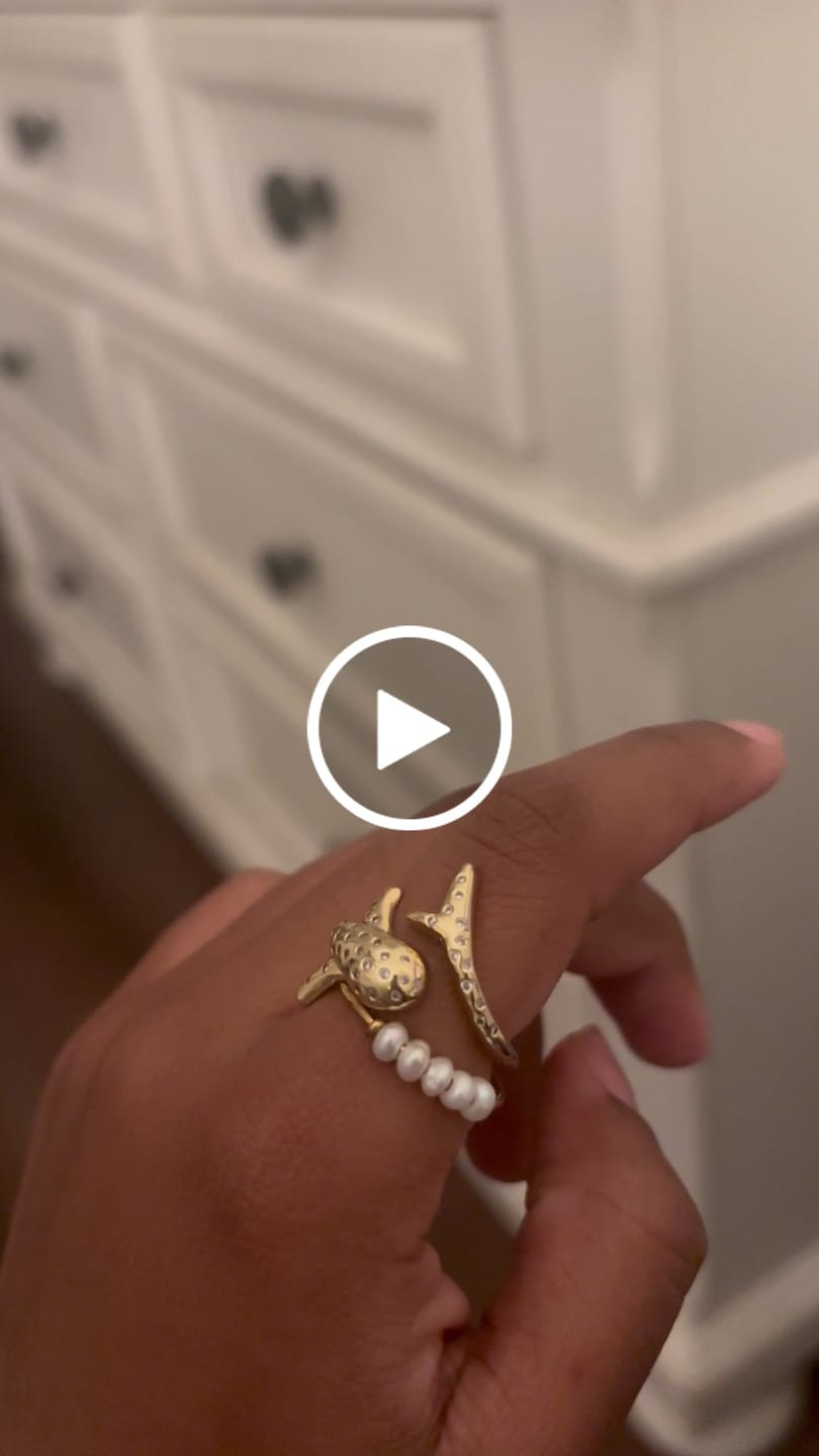 Customer video review of Ariel Mini Pearl Ring