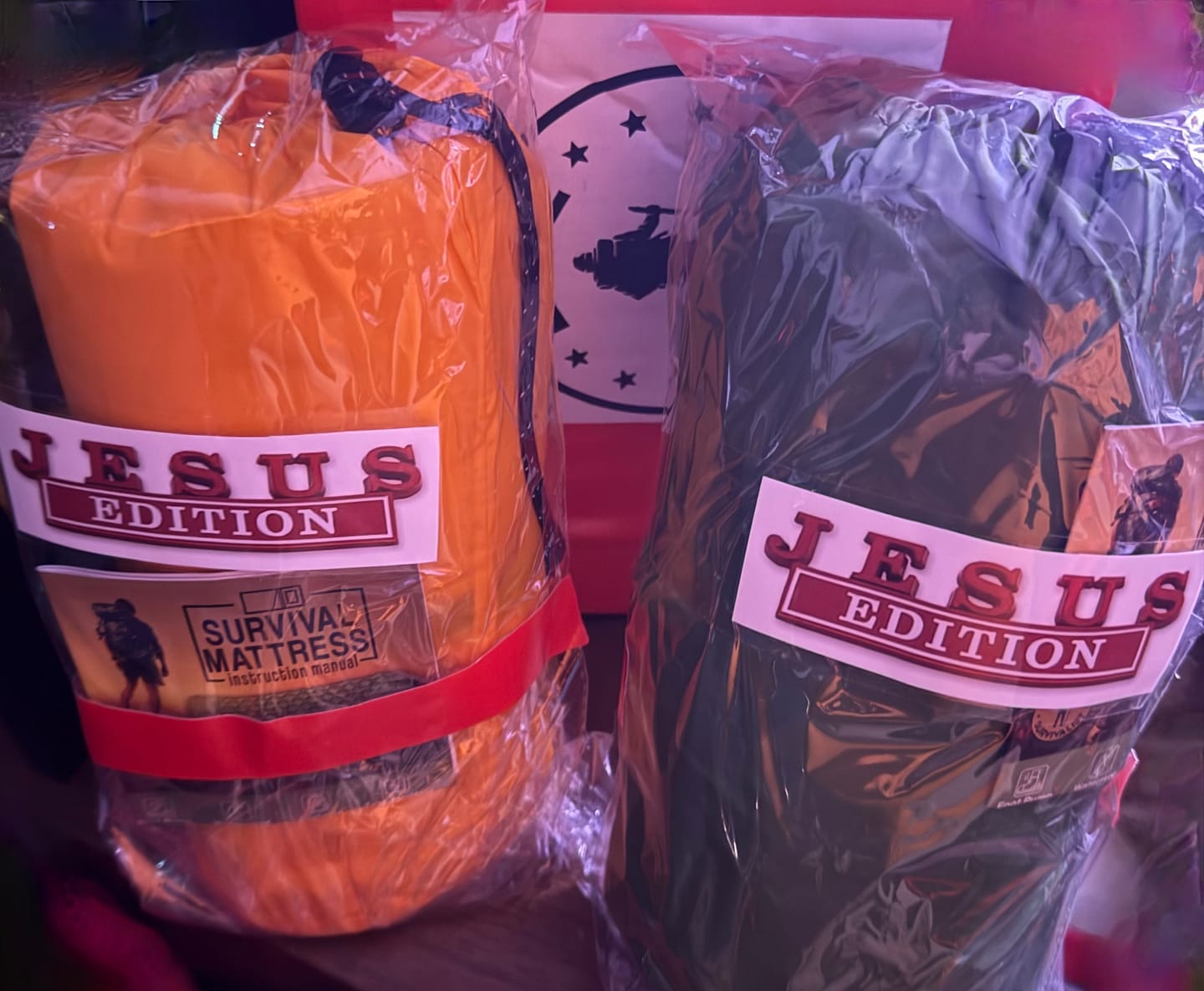 Customer photo review of Survival Mattress Set!