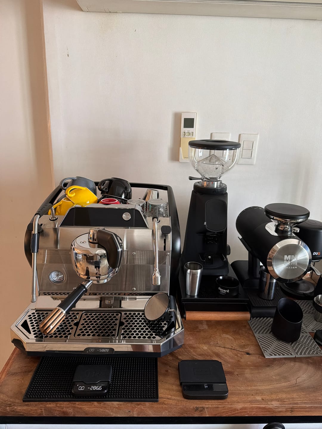 Customer photo review of Hybrid LM/E61/NS/GA Portafilter - Versatile Bottomless & Spouted