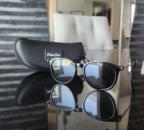 Customer photo review of LUCENT- Black / Silver