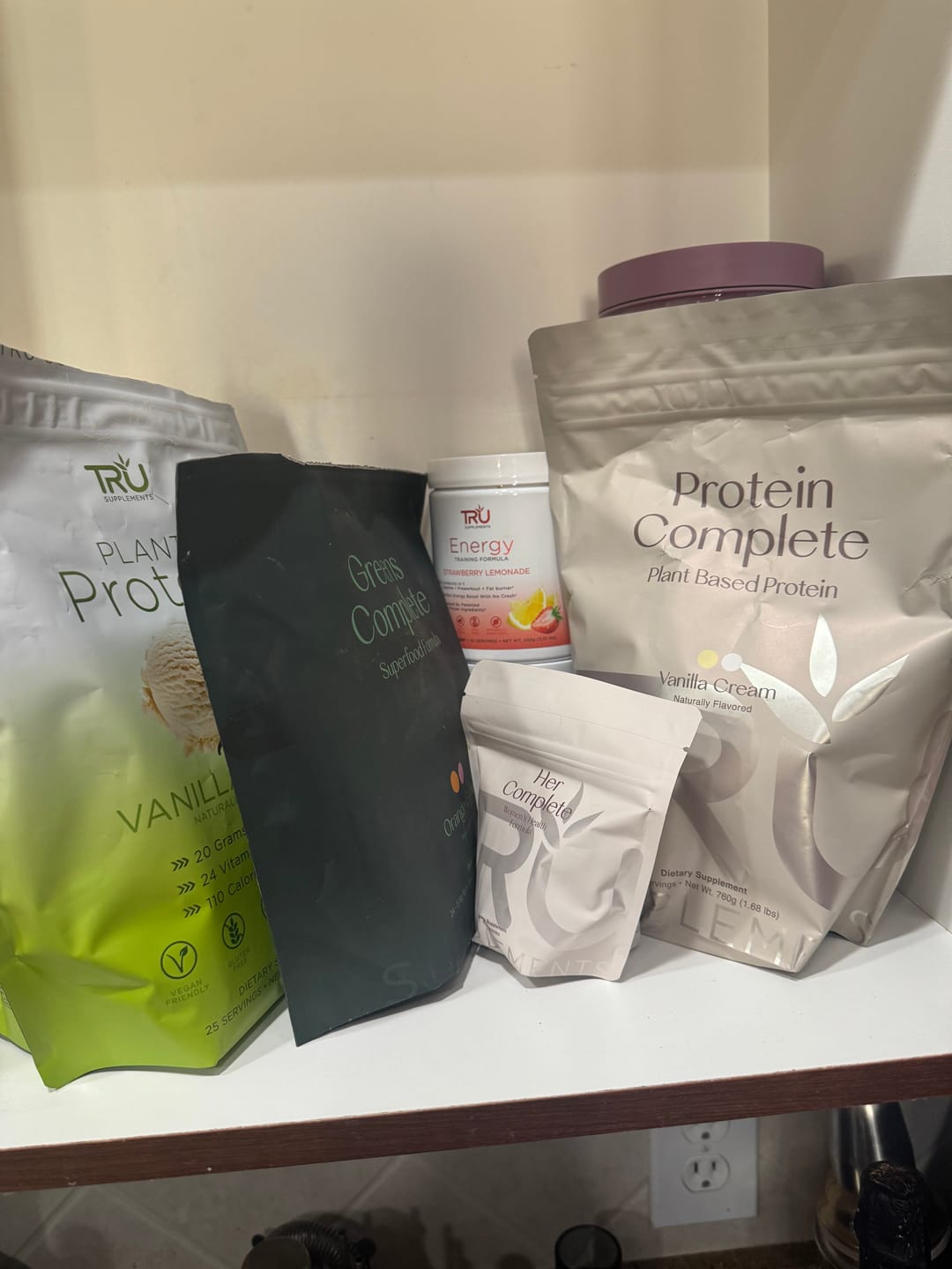 Customer photo review of Protein Complete