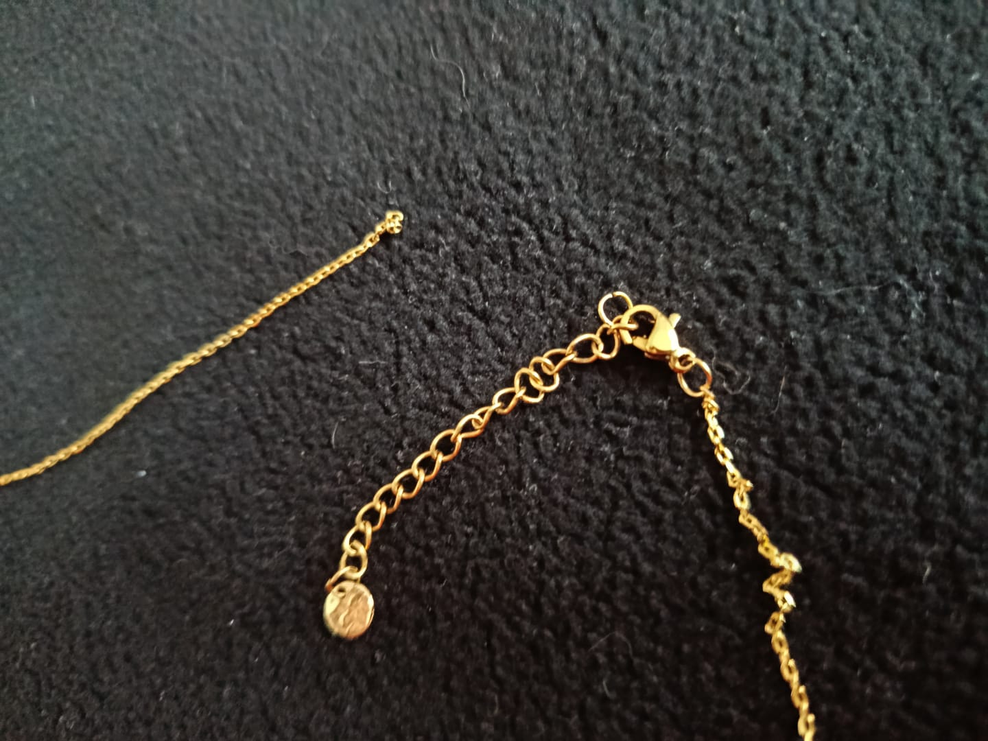 Customer photo review of Collier "Chemin du Cœur" – 7 Chakras
