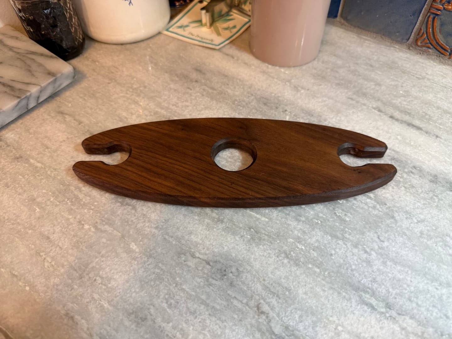 Customer photo review of Router Templates 11 Pack - Woodworking Project Acrylic Templates