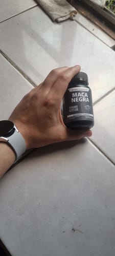 Customer photo review of Maca negra - 60 cápsulas