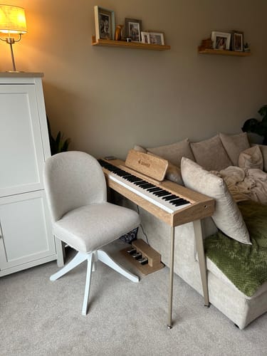 Customer photo review of Donner DDP-60 Semi-Weighted Digital Piano