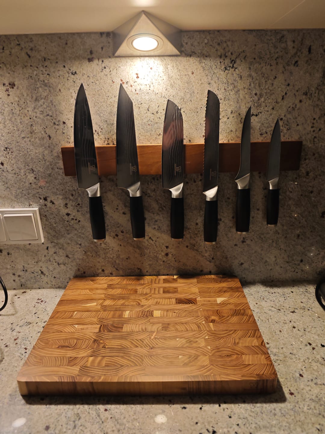 Customer photo review of OKAMI 7er Messerset