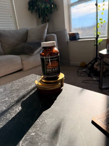 Customer photo review of Sol Supplements BEAST: Freeze-Dried Male  Bison Organ Complex