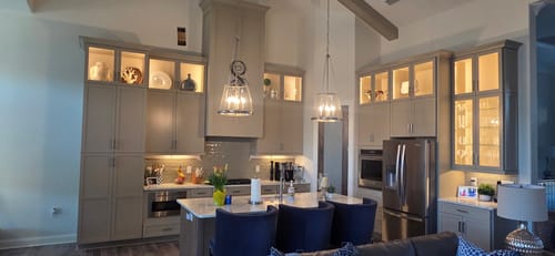 Customer photo review of Fancy Initial Monogram - Steel Sign