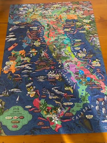 Customer photo review of Italy Wine Puzzle