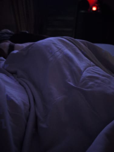 Customer photo review of CloudCool™ Cooling Comforter
