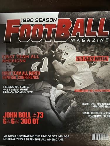Customer photo review of Personalized Football Magazine Cover, Custom Sport Magazine Cover, Football Player Gift, Unique Gifts For Football Player, Football America Gifts, Football Gifts