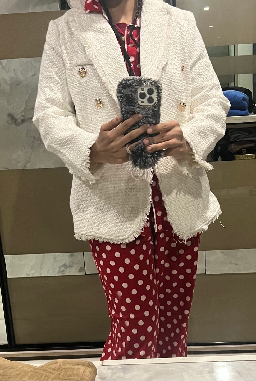 Customer photo review of Orenata Blazer