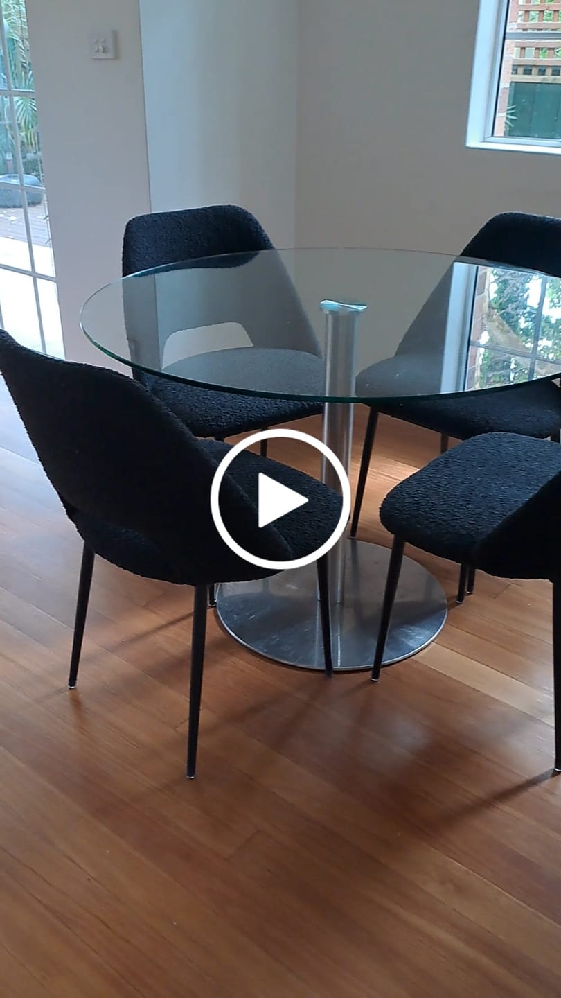 Customer video review of Round Silicone Chair Cap - Outdoor Furniture Leg Protection