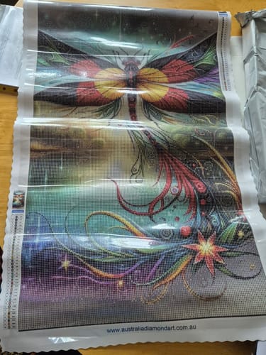 Customer photo review of Custom Diamond Painting