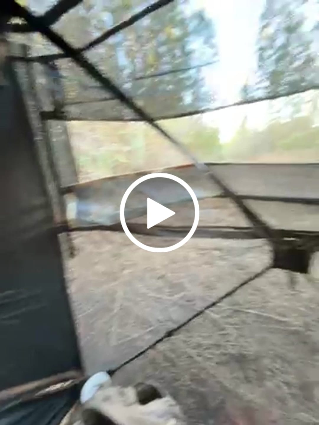 Customer video review of VisX/VisMax 270 Degree See Through Pop Up Hunting Blind