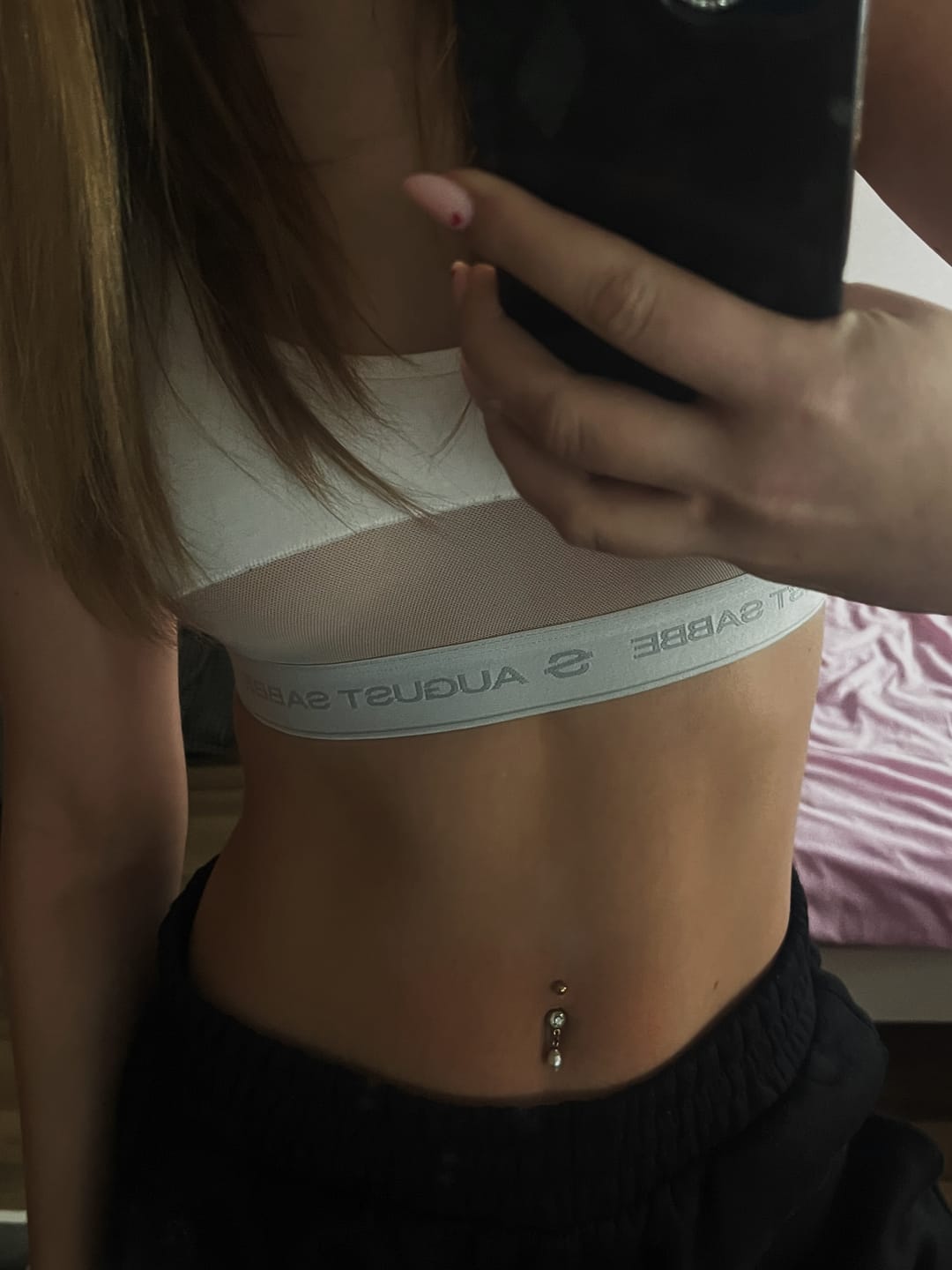 Customer photo review of UUS! Sabbe Bralette & Stringid, valge