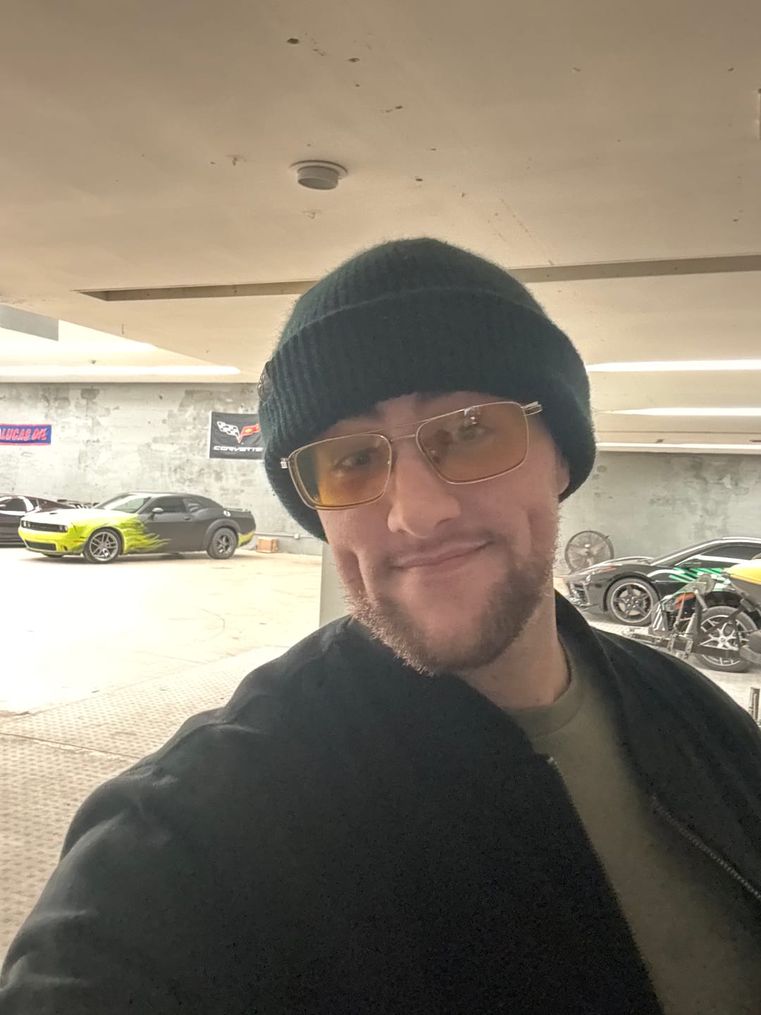 Customer photo review of Steven | Hypoallergenic Titanium Rectangular Magnetic Clip-on Eyeglasses Sunglasses